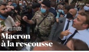 Emmanuel Macron à Beyrouth au chevet des Libanais sinistrés
