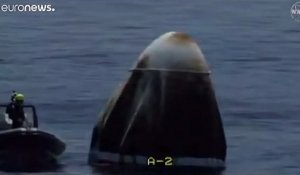 SpaceX : retour sans encombres pour les deux astronautes américains