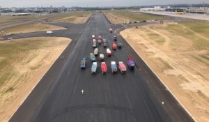 Rénovation des pistes de Brussels Airport