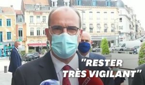 Le virus n'est pas en vacances": Depuis Lille, Castex veut éviter "un reconfinement généralisé"