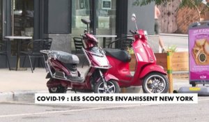 Coronavirus: Avec la pandémie, les scooters envahissent New York et le marché s'enflamme, au point que le stock est à peine suffisant