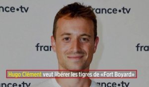 Hugo Clément veut libérer les tigres de « Fort Boyard »
