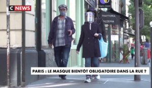 Port du masque en extérieur : faut-il l'imposer à Paris ?