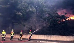 Feu A Port De Bouc Plus De 100 Pompiers Sur Place Sur Orange Videos