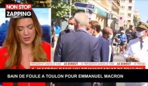 Emmanuel Macron : bain de foule à Toulon pour le président en vacances (Vidéo)