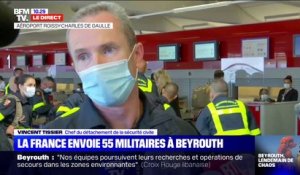 La France envoie "55 sapeurs-sauveteurs" et plusieurs tonnes de matériel à Beyrouth dès ce mercredi