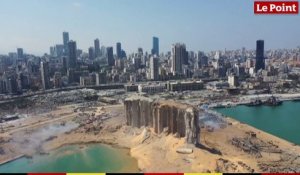 Explosions à Beyrouth : les images aériennes du port