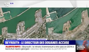 Beyrouth: l'entrepôt n'était "pas bien équipé" pour accueillir du nitrate d'ammonium, selon le directeur des douanes du port