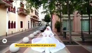 Beyrouth : les photos d’une jeune mariée bouleversée par l’explosion