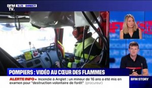 Story 3: La vidéo montrant des pompiers piégés par les flammes - 07/08
