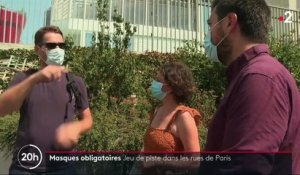 Masques obligatoires : des Parisiens pas toujours au courant