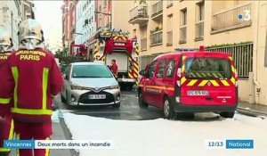 Vincennes : l’incendie a entraîné la mort de deux personnes