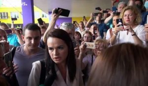 Bélarus : l'opposante Svetlana Tikhanovskaïa se réfugie en Lituanie