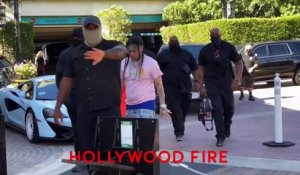 Tekashi 6ix9ine Talks in  the Streets About Snitching While Out With Jade & an Army of Body Guards  in Los Angeles