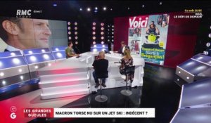 Macron torse nu sur un jet ski : indécent ? - 12/08