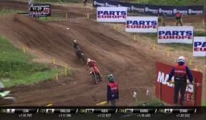Gajser crash - MXGP Race 1 - MXGP of Riga 2020