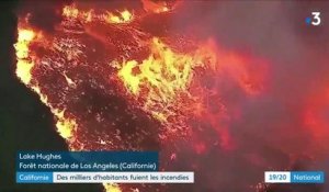 VIDÉO. Etats-Unis : un gigantesque incendie fait rage au nord de Los Angeles