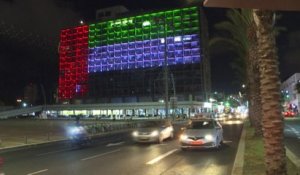 Accord entre Israël et les Émirats arabes unis: la mairie de Tel-Aviv illuminée par les couleurs des drapeaux des deux pays