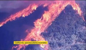 Etats-Unis : de spectaculaires incendies en Californie