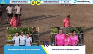 Demi-finale du triplette HONTANG/HERLEM/FRIGARA vs VIERNE/DUBOIS/CATALANO : Palavas pétanque 2020