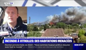 Incendie à Vitrolles: 250 pompiers sont mobilisés et des habitations ont été évacuées