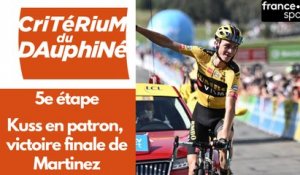 Critérium du Dauphiné : le résumé de l'étape 5