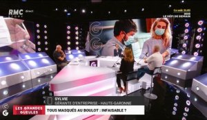 Tous masqués au boulot : infaisable ? - 19/08