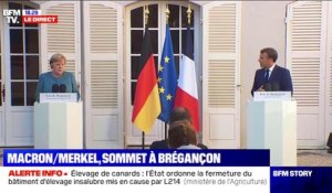 Emmanuel Macron: "Nous vivons des temps faits de défis, la crise du Covid-19 est le premier de ceux-ci"
