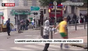 Marseille : la préfecture fait marche arrière et abroge l'arrêté anti-maillot du PSG
