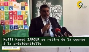 Koffi Hamed ZAROUR se retire de la course à la présidentielle