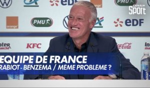 La question Benzema à Didier Deschamps