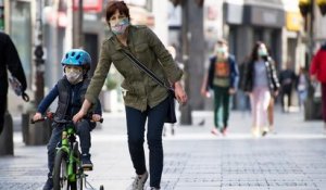À Paris, le masque est obligatoire dans toutes les rues de la capitale sauf pour les cyclistes et joggeurs