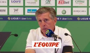 Puel : «C'est prometteur» - Foot - L1 - St-Etienne