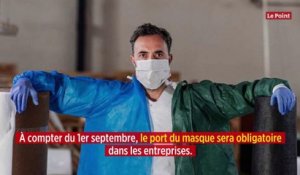 Port du masque au bureau : « des assouplissements » possibles, selon Borne