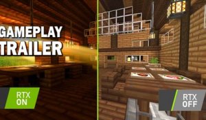 Minecraft : GeForce RTX, Ray Tracing et DLSS Bande Annonce de Gameplay