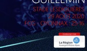 L'essai de Fabien Guillemin face à Oyonnax, saison 2020-2021