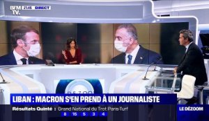 Liban: Emmanuel Macron s’en prend à un journaliste - 02/09