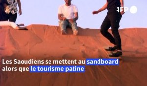 Le sandboarding stimule le tourisme local saoudien par temps de pandémie