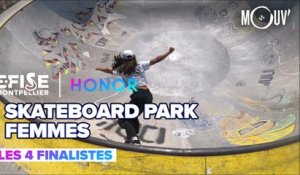 Top 4 Skateboard Park Pro Femmes | E-FISE Montpellier by Honor