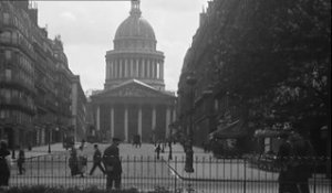 Le Panthéon, le Sénat, le Ministère des Finances et la cour du Louvre, Paris