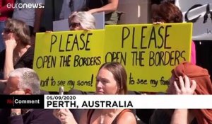 Australie : tensions lors de protestations liées au covid