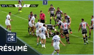 PRO D2 - Valence Romans Drôme Rugby-Colomiers Rugby: 32-19 - J1 - Saison 2020/2021