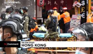 Une centaine de personnes arrêtées à Hong Kong