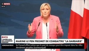 Marine Le Pen s'en prend violemment au Ministre de la justice Eric Dupont-Moretti qui lui répond en l'accusant de "mentir éhontément"