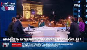 « Allô Marie ? » : Des différences régionales sur le port du masque en entreprise ? - 07/09