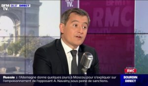 Gérald Darmanin: "Marine Le Pen est l'irresponsabilité faite femme"