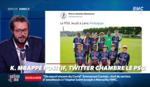 #Magnien, la chronique des réseaux sociaux : Kylian Mbappé positif, Twitter chambre le PSG - 08/09