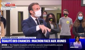 Emmanuel Macron: "Nous voulons passer d'ici début 2021 à 80 Campus d'excellence"