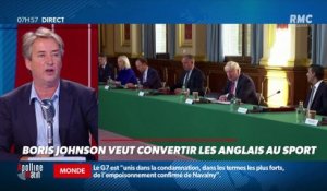 Nicolas Poincaré : Boris Johnnson veut convertir les Anglais au sport - 09/09