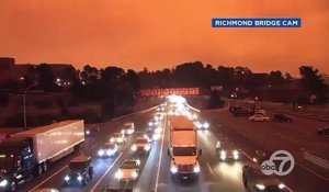 Regardez ces images incroyables de San Francisco dont le ciel est devenu orange en plein jour en raison des incendies qui ravagent les forêts avoisinantes